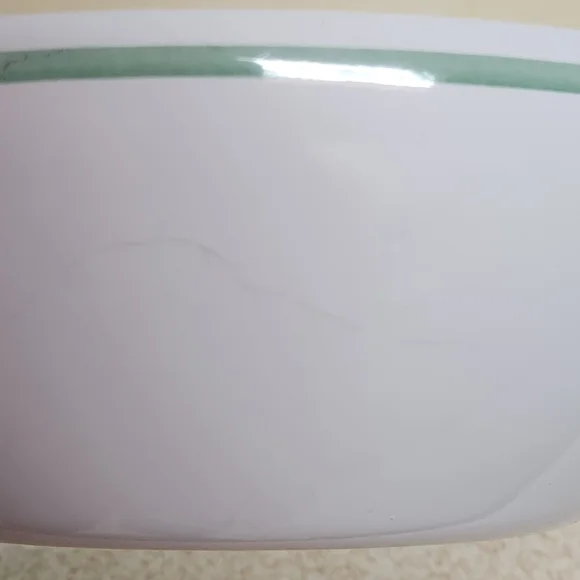 Pfaltzgraff “Summer Breeze” Metal Mixing Bowl Trio | Enamel Nesting Set - Picture 9 of 16